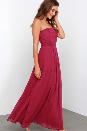 Robe demoiselle d'honneur elégant longue ligne a de bustier en chiffon - Photo 12