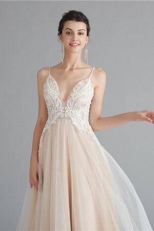 Robe de mariée coupé en satin extensible fermeutre eclair femme branché romantique - Photo 4