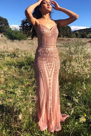 Vestido de Fiesta de Corte Sirena en Estire Satin de Deslumbrante de Natural - Foto 2