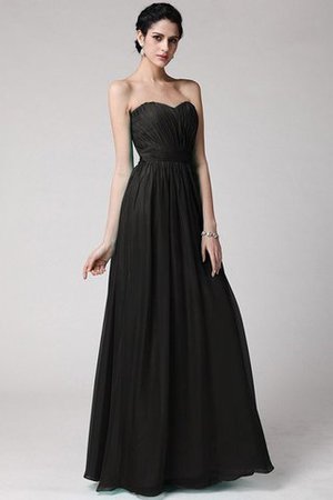 Robe demoiselle d'honneur plissage longue au drapée fermeutre eclair de fourreau - Photo 2