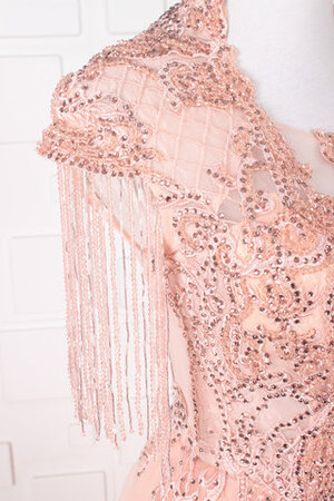 Robe de mariée a salle intérieure en dentelle ligne a absorbant longue - Photo 8