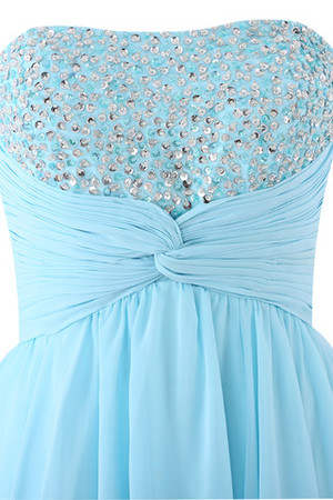 Glamouroso&Dramatico Vestido de Cóctel de Corpiño Con lentejuelas de Cremallera - Foto 2