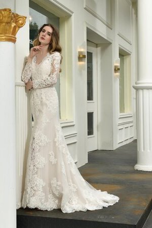 Engelhaft Exklusive Bodenlanges Anständiges Formelles Brautkleid - Bild 3