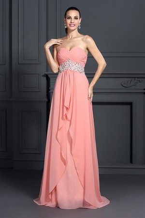 Robe de bal longue sexy ligne a de princesse avec sans manches - Photo 1