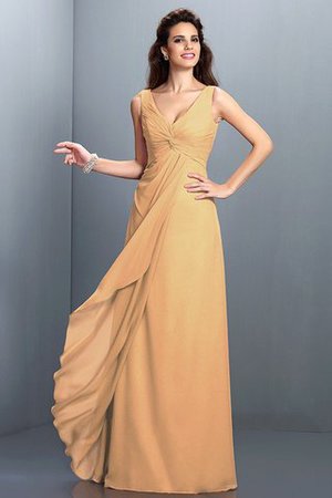 A-Line Empire Taille Spaghetti Träger Anständiges Attraktives Brautjungfernkleid - Bild 12