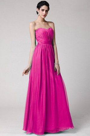 Robe demoiselle d'honneur plissage longue au drapée fermeutre eclair de fourreau - Photo 11