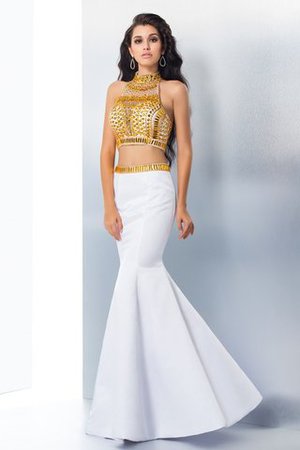 Robe de bal longue elevé longueur au ras du sol 2 pice avec perle - Photo 1