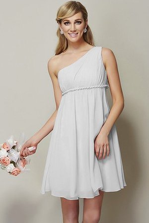 Normale Taille Prinzessin Ein Schulterfreies Knielanges Kurzes Brautjungfernkleid - Bild 16