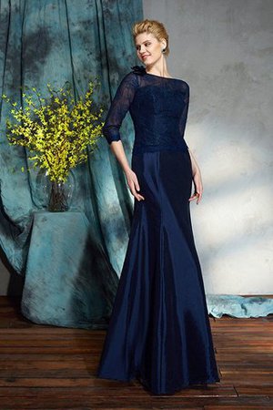 Ärmelloses Reißverschluss Halbe Ärmeln Taft Anständiges Brautmutterkleid - Bild 4