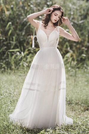 Robe de mariée charme a salle intérieure romantique longue exclusif - Photo 3