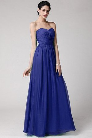Robe demoiselle d'honneur plissage longue au drapée fermeutre eclair de fourreau - Photo 25