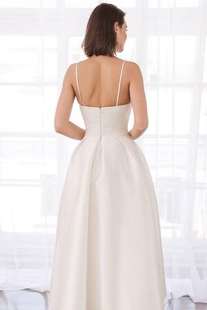 Abito da sposa a-line sotto ginocchio in pizzo naturale meraviglioso formale - Foto 3