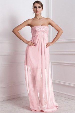 Robe demoiselle d'honneur avec chiffon a-ligne avec zip avec perle de bustier - Photo 20