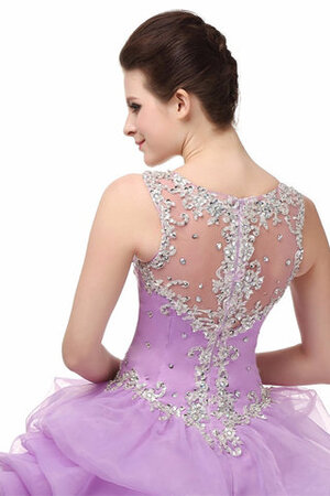 Halle Aufregend Anständiges Bodenlanges Quinceanera Kleid mit Reißverschluss - Bild 5