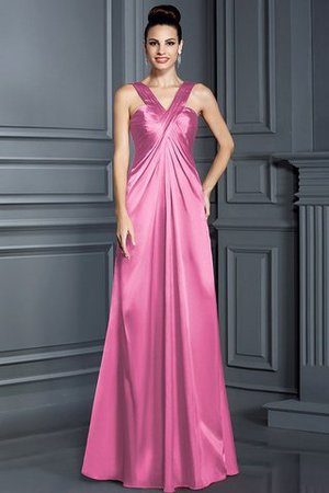 Spaghetti Träger A Linie Ärmelloses Empire Taille Anständiges Brautjungfernkleid - Bild 23