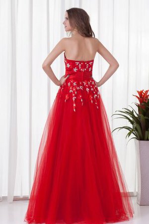 Vestido de Quinceañeras de Escote Corazón de Sin mangas de Largo - Foto 7