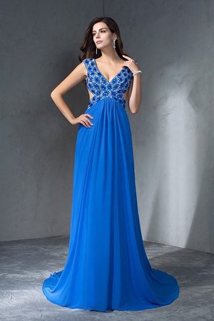 Robe de bal eclaté sexy de traîne courte de princesse a-ligne - Photo 3