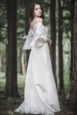Trägerlos Ausgezeichnet Halle Sexy Brautkleid mit Natürlicher Taille - Bild 3
