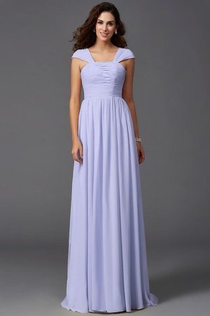 Robe demoiselle d'honneur longue de princesse de lotus avec sans manches ligne a - Photo 17