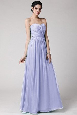 Robe demoiselle d'honneur plissage longue au drapée fermeutre eclair de fourreau - Photo 16