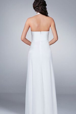 Robe de mariée sexy moderne plissé avec perle fermeutre eclair - Photo 2