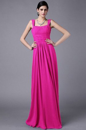 Plissiertes Reißverschluss Anständiges Bodenlanges Brautjungfernkleid aus Chiffon - Bild 10