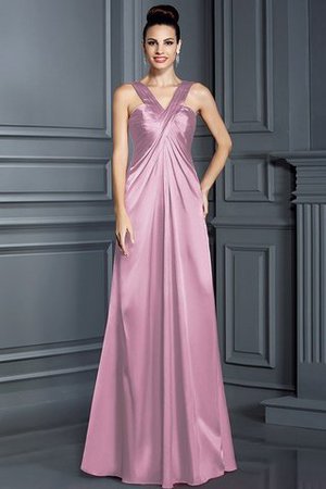 Spaghetti Träger A Linie Ärmelloses Empire Taille Anständiges Brautjungfernkleid - Bild 21
