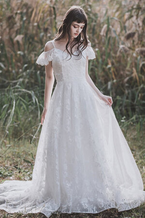 Robe de mariée manche nulle délicat de princesse salle interne derniere tendance - Photo 2