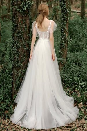 Normale Taille Faszinierend Extravagantes Formelles Brautkleid mit Bordüre - Bild 7