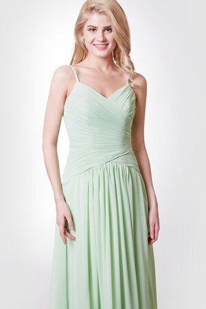 Abito da Damigella Senza Maniche con Piega in Chiffon A-Line moda Conotta - Foto 5