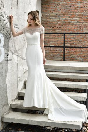 Abito da sposa popolare particolare semplice lunghi moderno cerniera - Foto 7