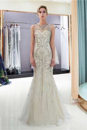 Meerjungfrau Stil Modisch Satin Attraktives Sittsames Ballkleid - Bild 1