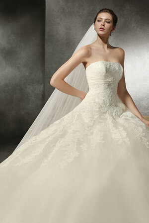 Romántico Vestido de Novia de Cordón de Exquisito de Encaje Adorno - Foto 5