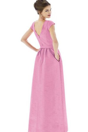 Ärmellos kurzes Brautjungfernkleid mit Tasche - Bild 3