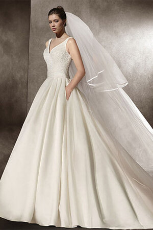 Mode Formelles Bodenlanges Romantisches Swing Brautkleid - Bild 2