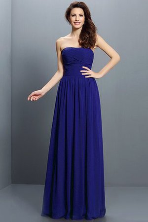 Robe demoiselle d'honneur plissé longue de princesse fermeutre eclair avec chiffon - Photo 25